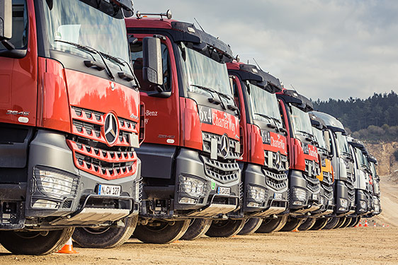 Sanders & Horsch LKW Testdrive